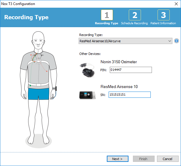 Nox T3 Ambulatory - ResMed Airsense10/Aircurve Setup – Nox Support